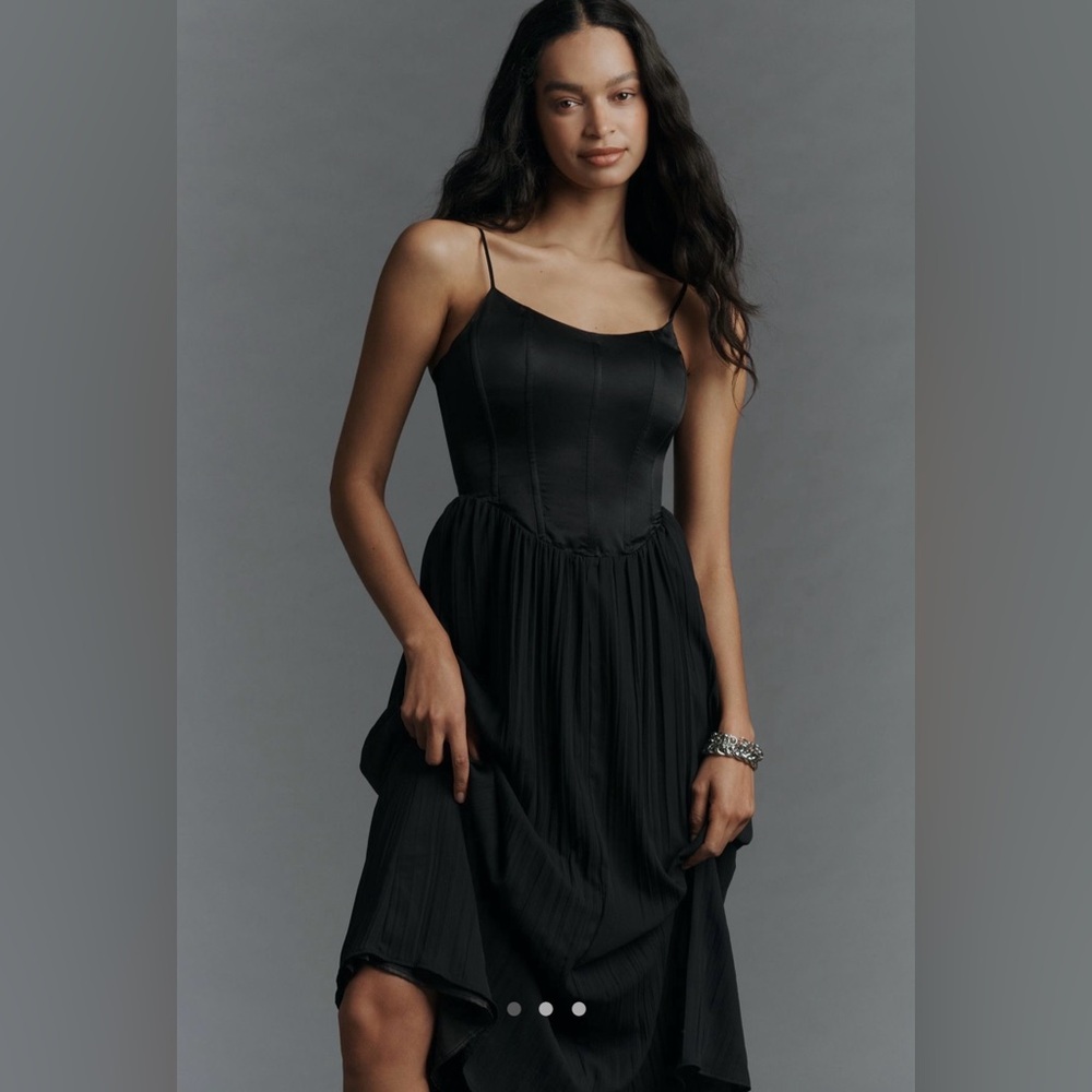 PAIGE Elke Midi Dress